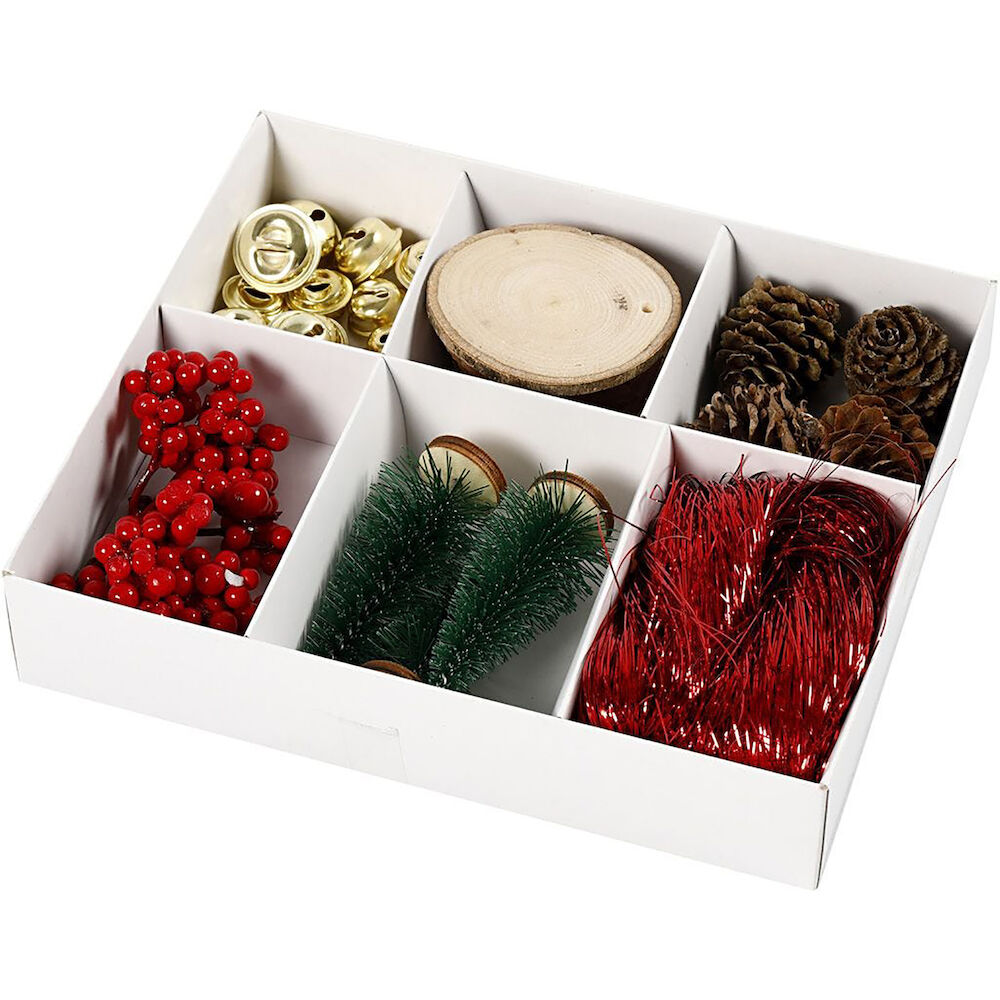 creotime Presentdekorationer set - Gammeldags Jul