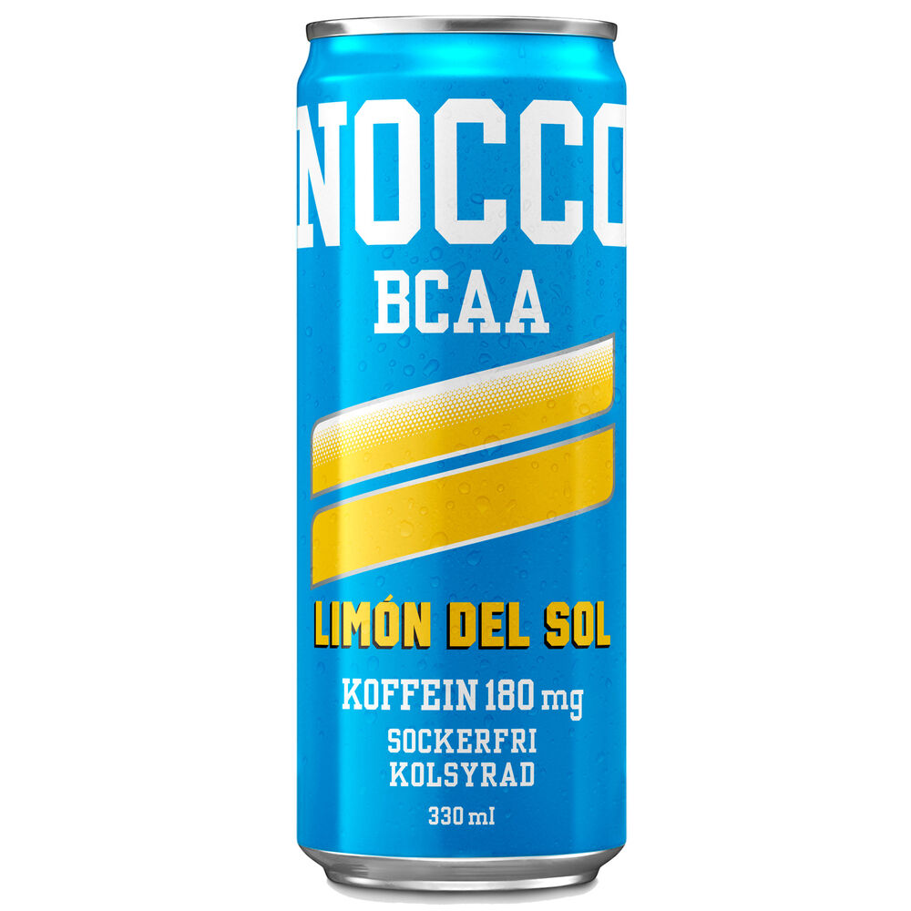 Nocco Energidryck Limón del Sol 33 cl inkl. pant