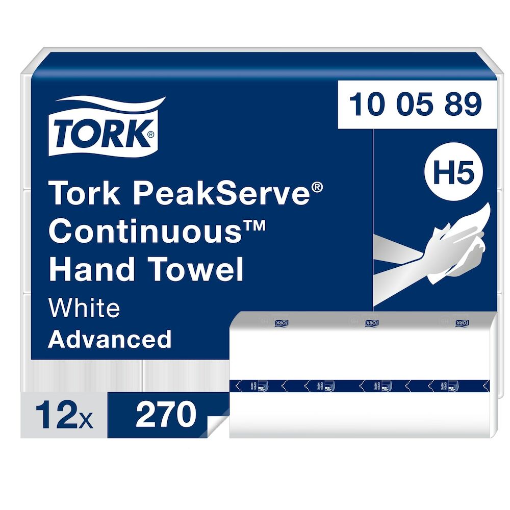 Tork Pappershanduk PeakServe Continuous H5 Advanced 270 st/fp