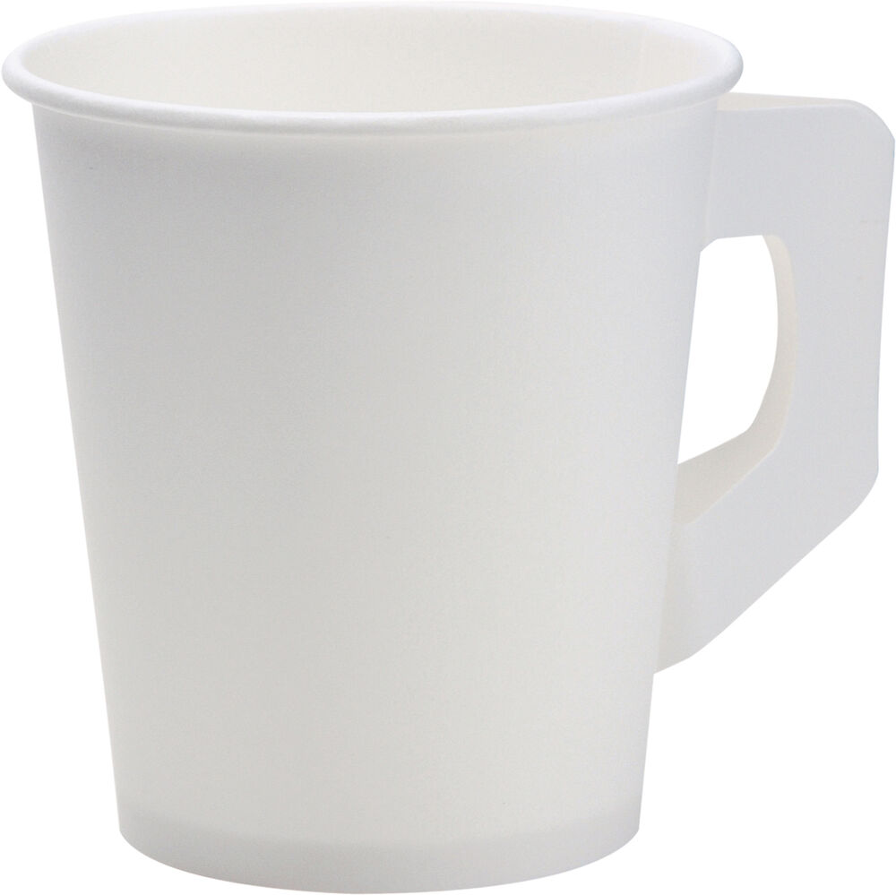 NoBrand Pappersmugg vit öra 20 cl 80 st/rör
