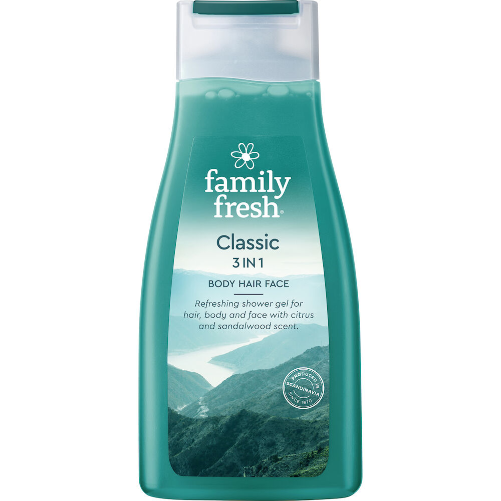 Family Fre Duschtvål sh Classic 3in1 500 ml