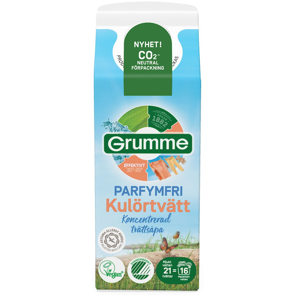 Grumme Tvättmedel kulör sensetive 750 ml