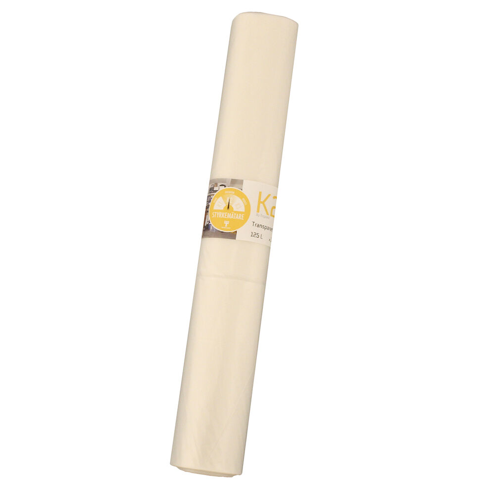 K2 Premium Sopsäck K2 125 liter 30 my transparent 10 st/rulle