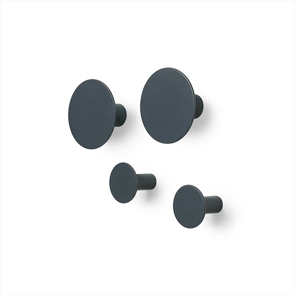 Blomus Väggkrok Ponto 4-set Gunmetal