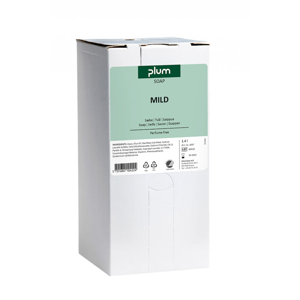 PLUM Tvål Flytande Mild 1,4 liter