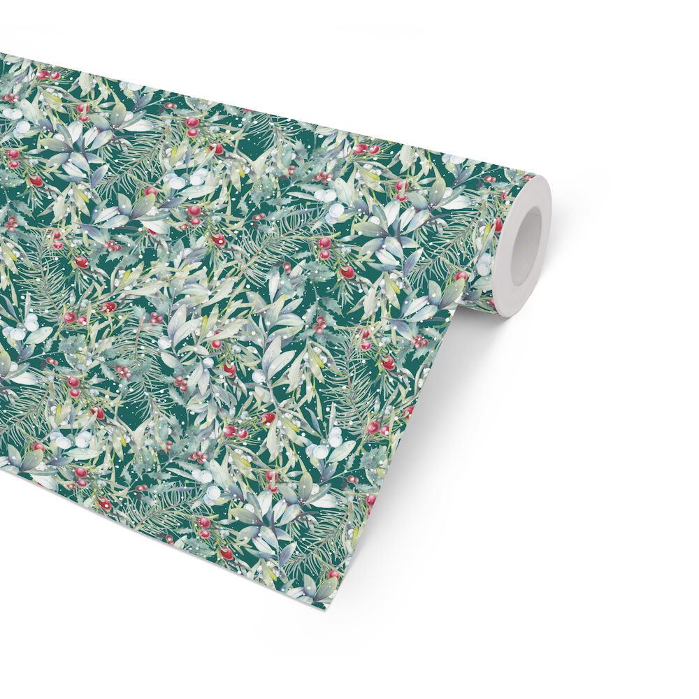 Hedlunds Presentpapper WinterGreen 154 m