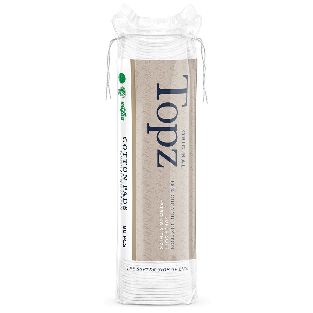 Topz Bomulls Pads 80 st/fp
