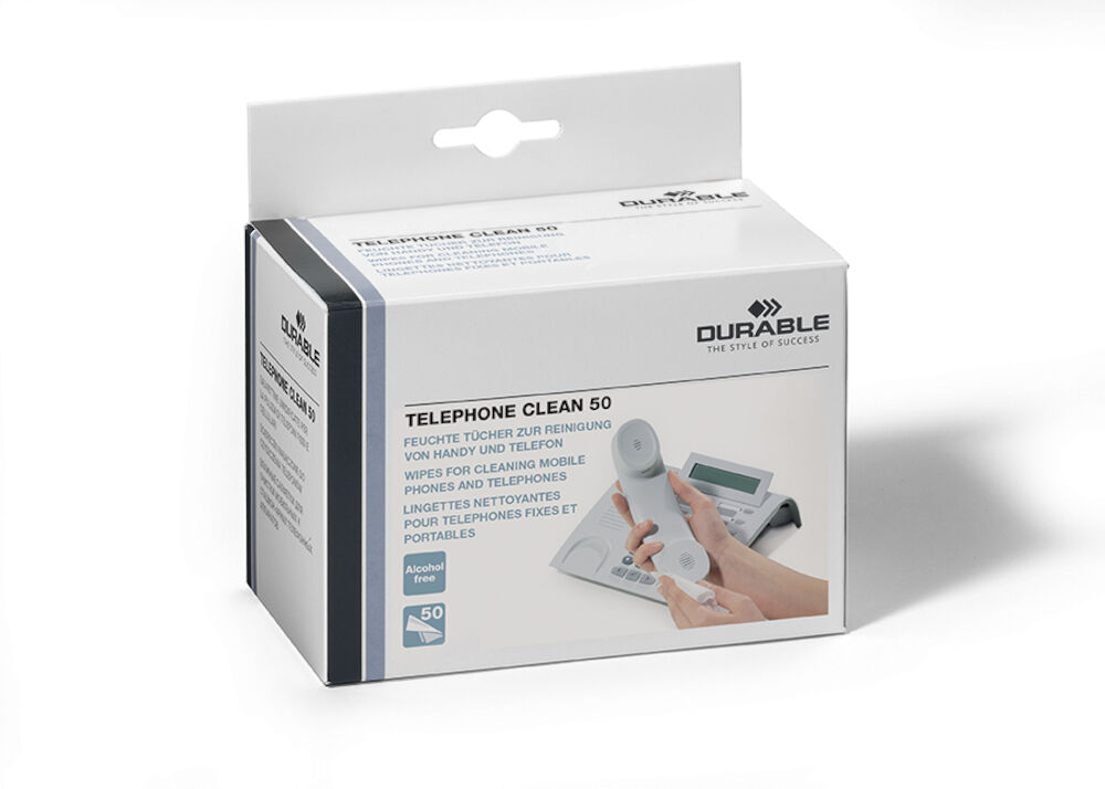 Durable Rengöringsvåtduk telefon 50 st/fp
