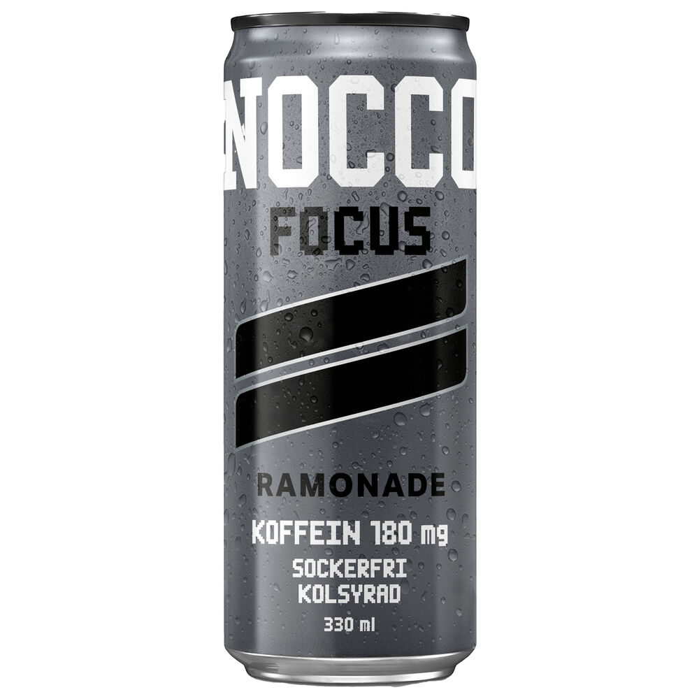 Nocco Energidryck Focus Ramonade 33 cl inkl. pant