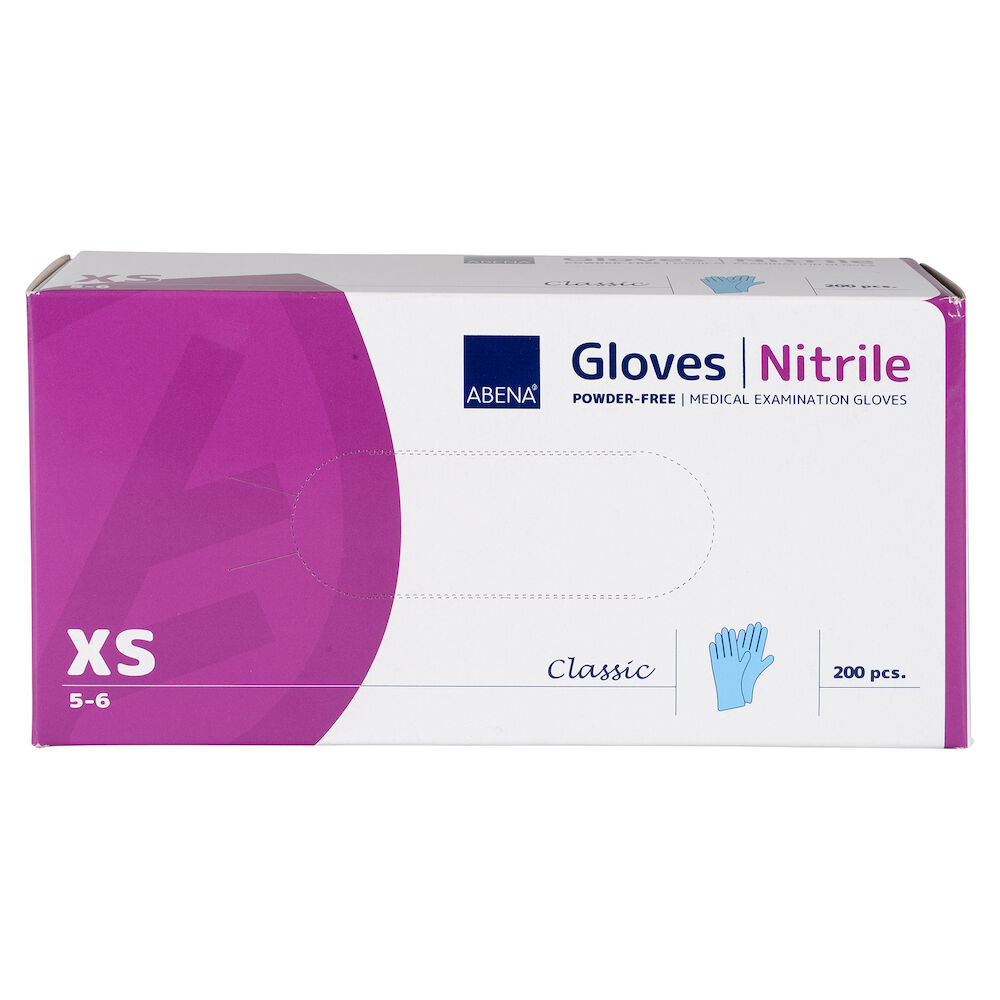 NoBrand Engångshandske Nitril blå XS