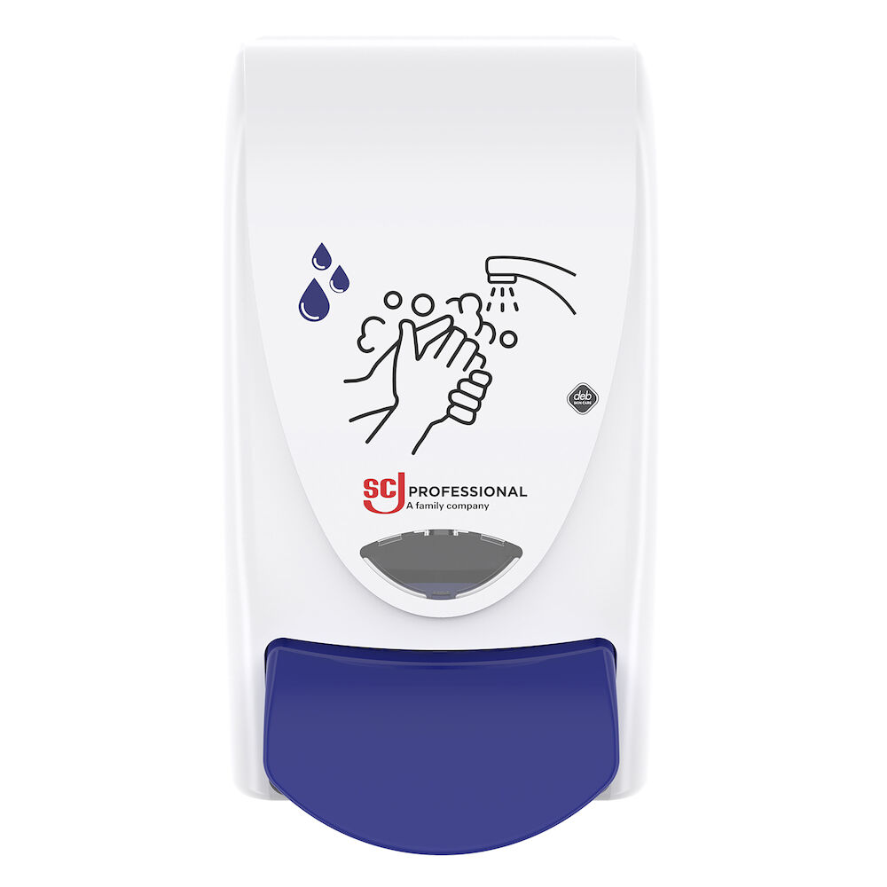 SCJ Professional Dispenser Estesol tvål 1 liter vit