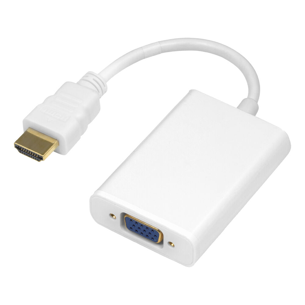 Deltaco Adapter HDMI till VGA 0,2 meter