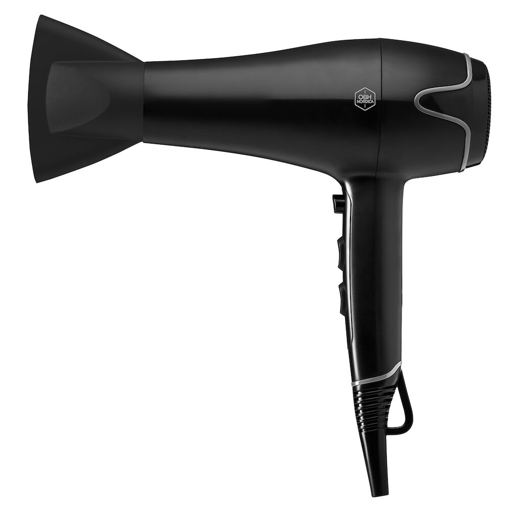 OBH NORDIC Hårfön svart 2200w 2,8 meter sladd