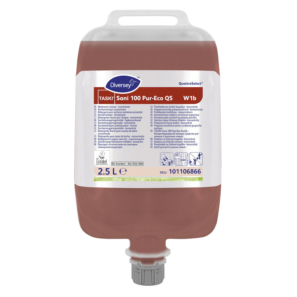 Taski Sanitetsrengöringsmedel Sani 100 Pur-Eco QS W1b 2.5 liter