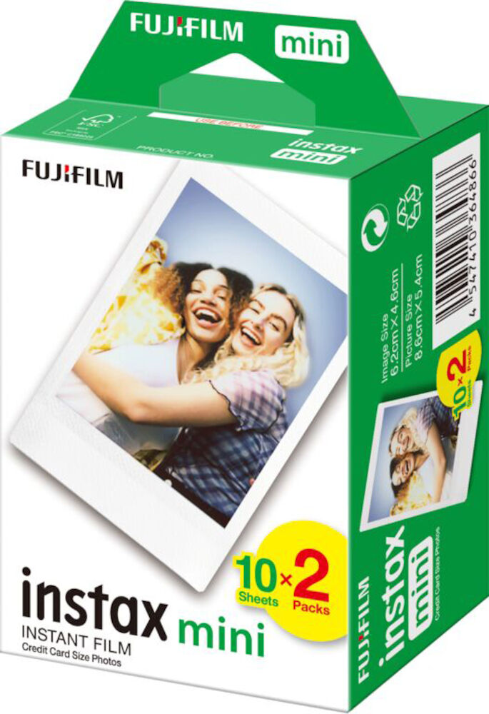 Instax Film Mini film 20 bilder Fuji