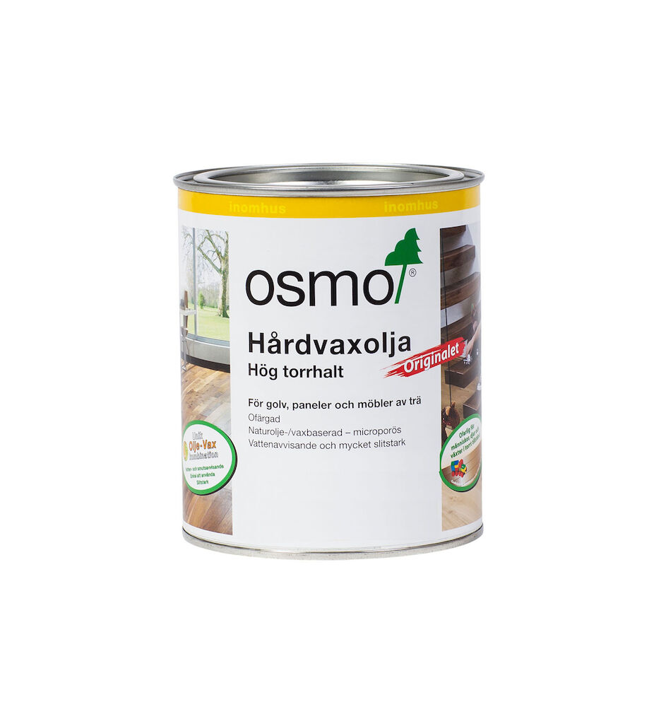 OSMO Hårdvaxolja ofärgad matt 0,75 liter