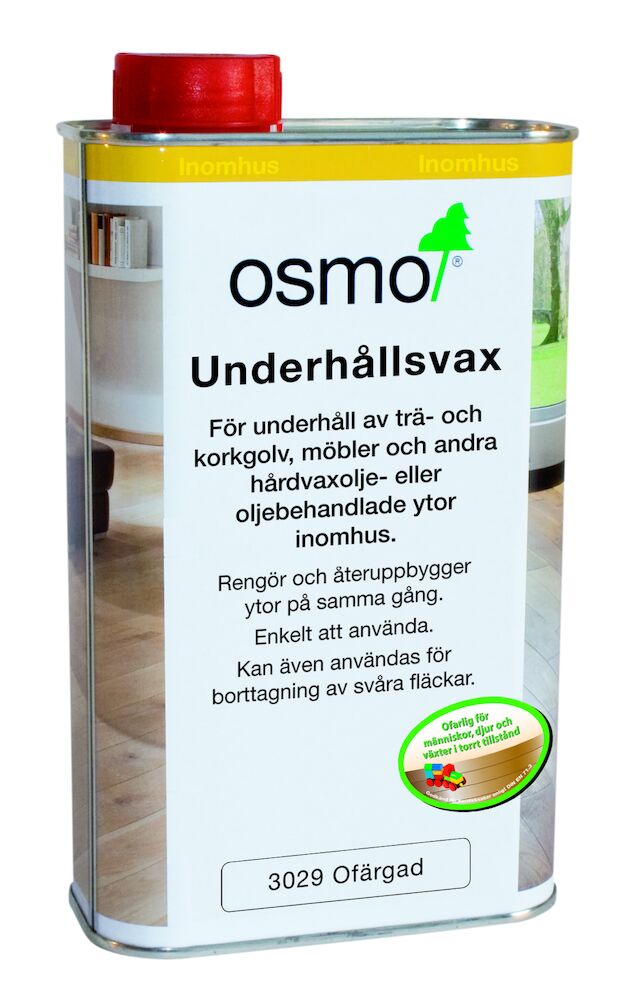 OSMO Underhållsvax ofärgad sidenmatt 10 liter