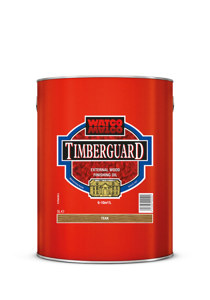 TIMBEREX Olja Timberguard Teak sidenmatt 5 liter