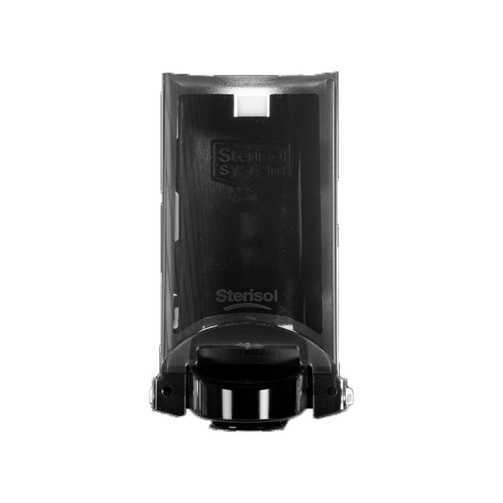 Sterisol Dispenser svart 0,7 liter