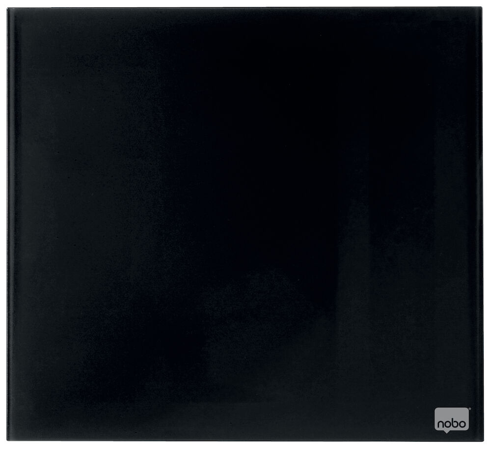 Nobo Glastavla 450 x 450 mm svart