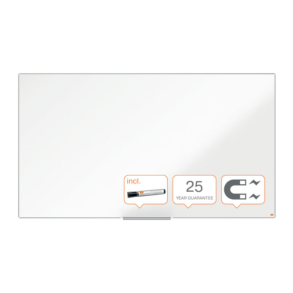 Nobo Whiteboard Impression Pro Bred Emalj 85"