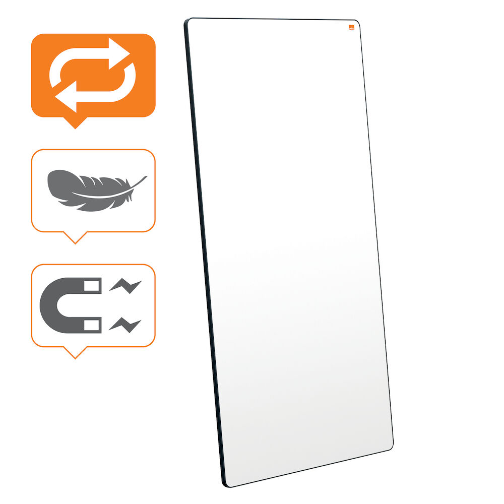 Nobo Mobil Whiteboard Move & Meet Svart