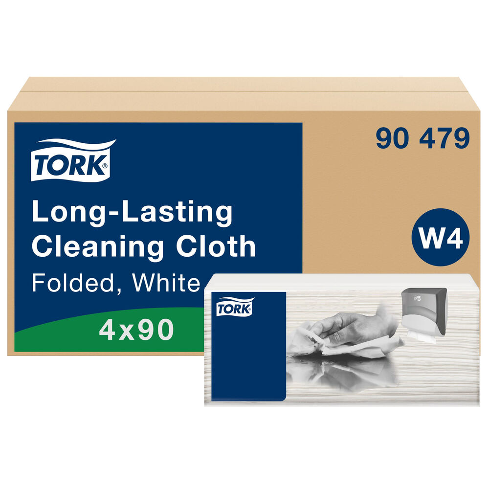 Tork Rengöringsduk stark W4 90 st/fp