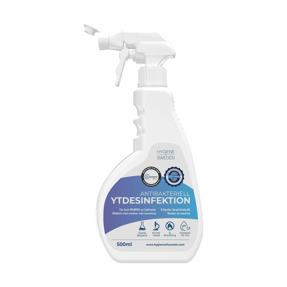 Hygiene of Sweden Ytdesinfektion Spray/Skum 0,5 liter