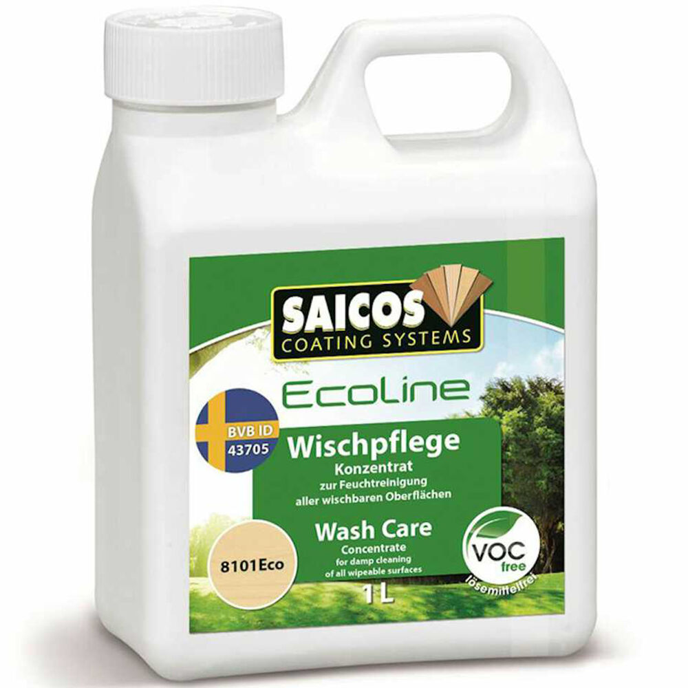 Saicos Golvrent Ecoline Wash Care 1 liter