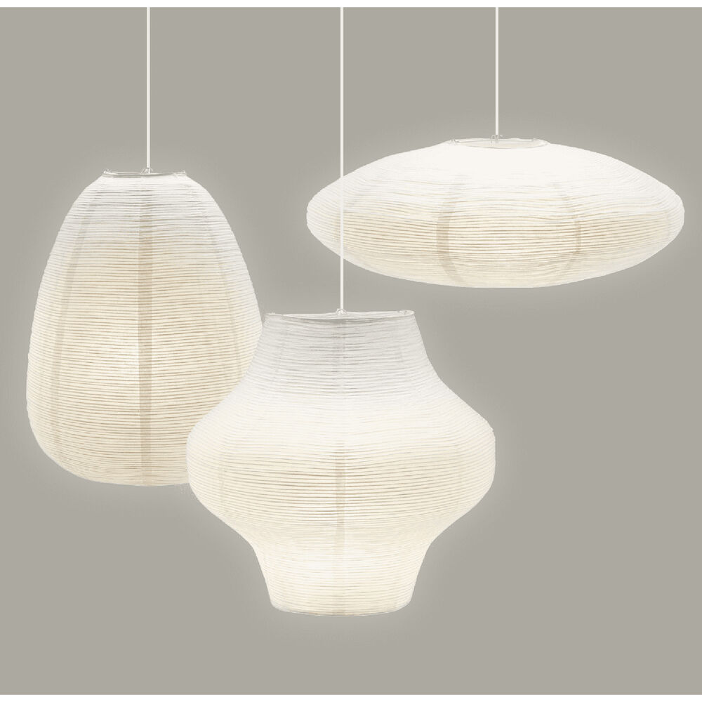 PR Home Taklampa / Takskärm Yuni vit Ø600 mm