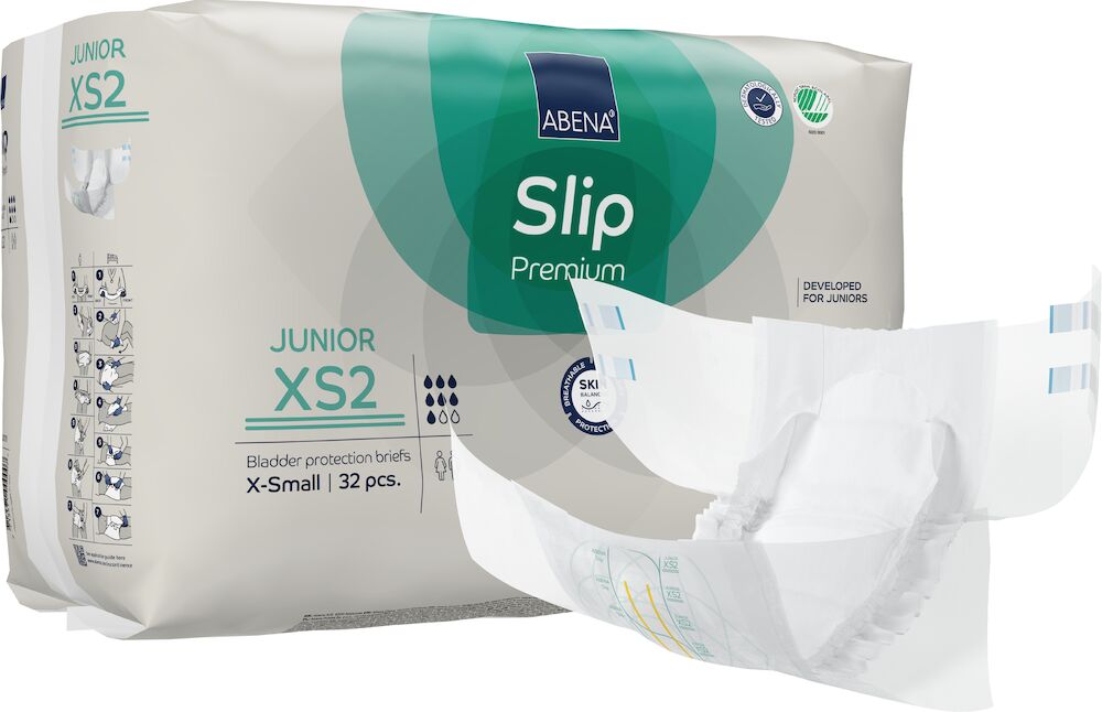 Abena Inkontinensskydd Slip Junior XS2 32 st/fp