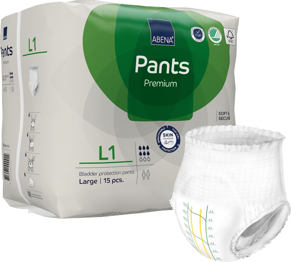 Abena Inkontinensskydd pants L1 15 st/fp