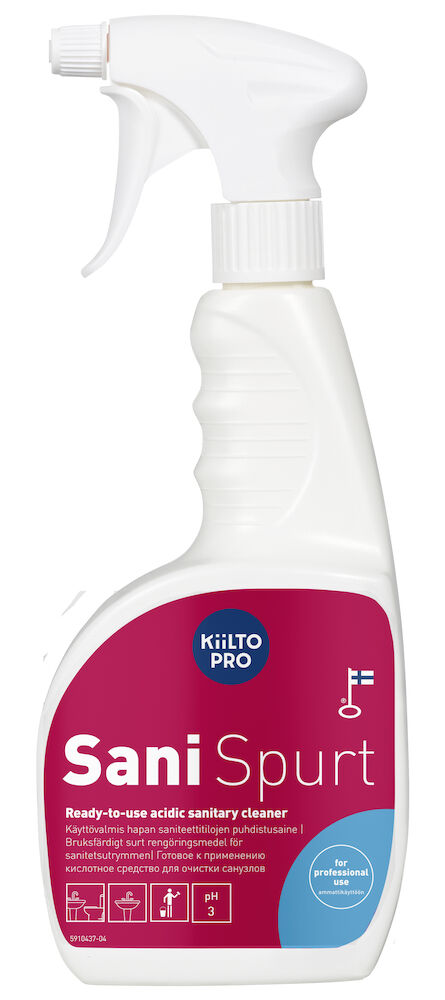 Kiilto Pro Sanitetsrent Sanispurt 750 ml