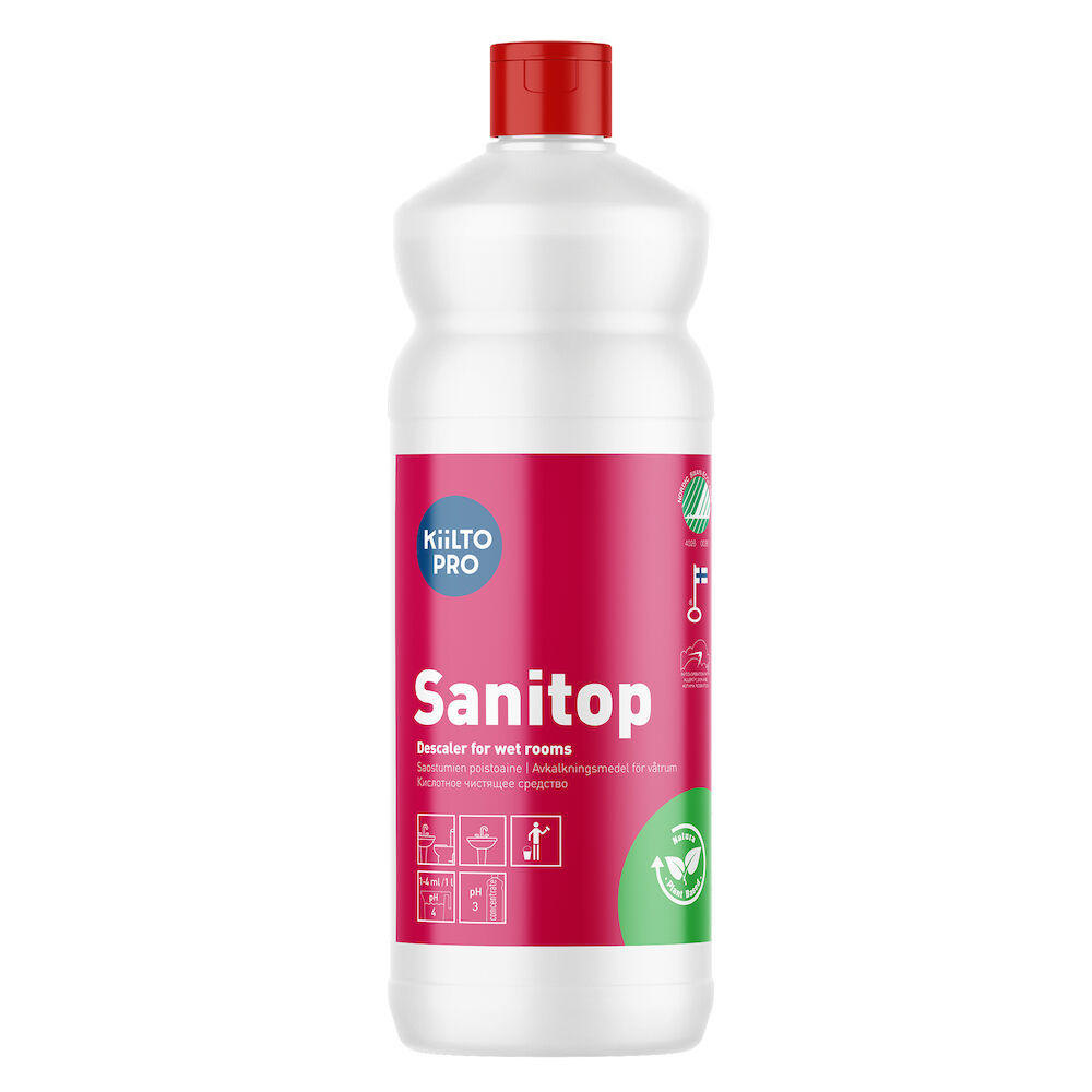 Kiilto Pro Sanitetrent Sanitop oparfymerad 1 liter