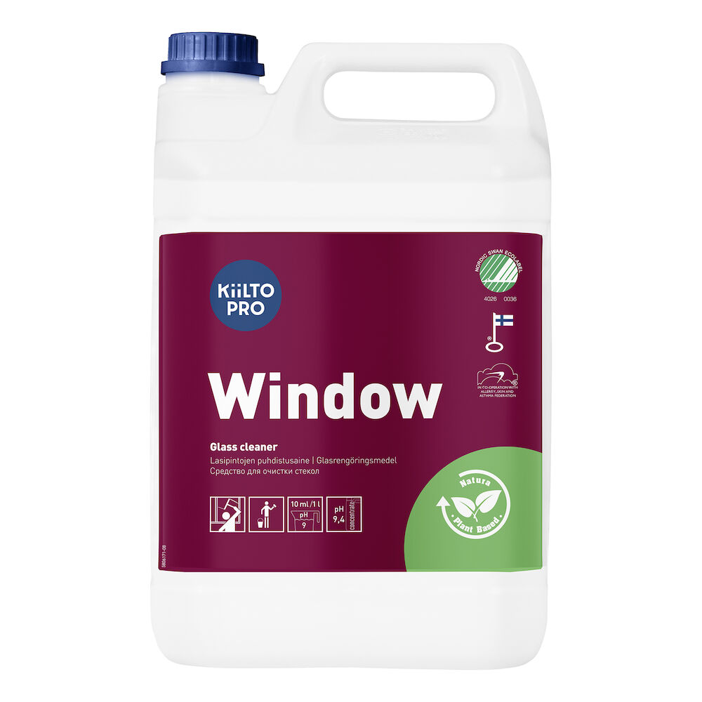 Kiilto Pro Fönsterputs Window Spurt 5 liter
