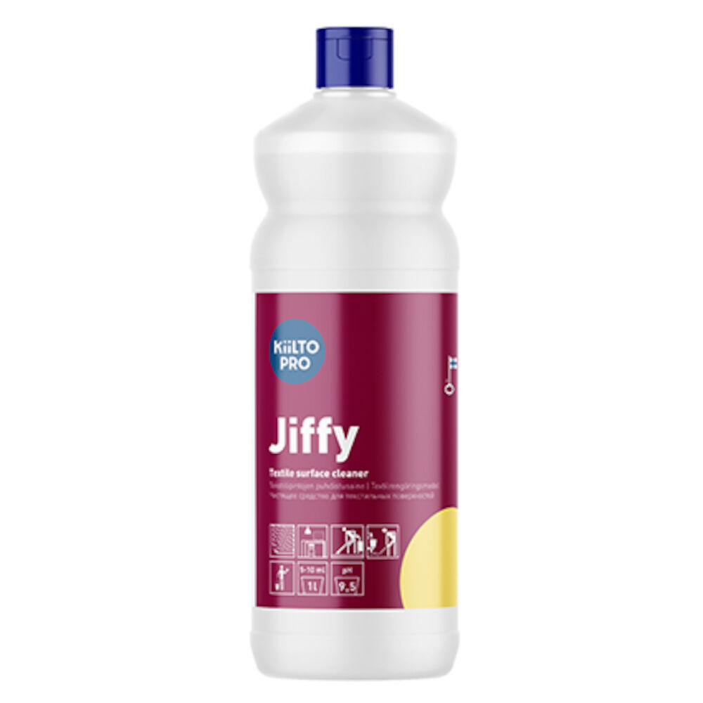 Kiilto Pro Textilrent fläckborttagningsmedel Jiffy 1 liter