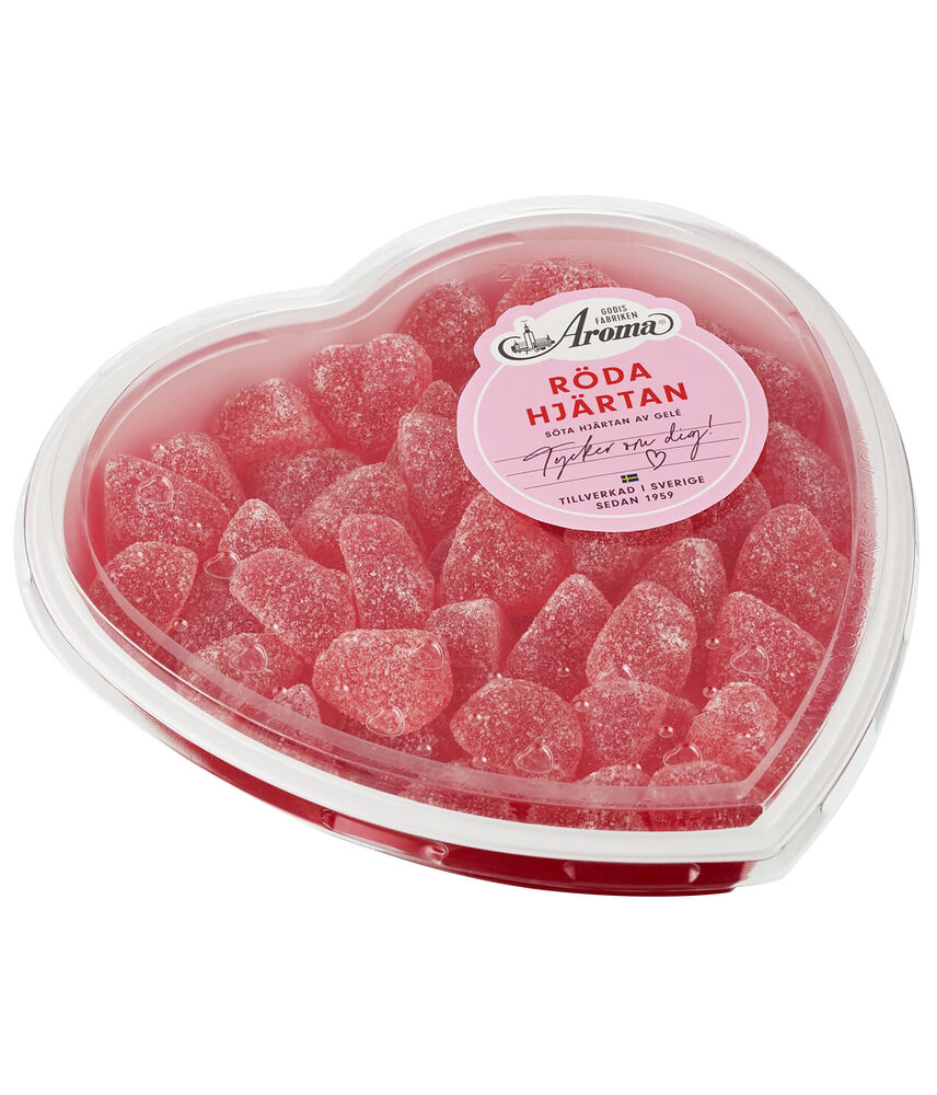 Aroma Geléhjärtan Red Heart 385 g