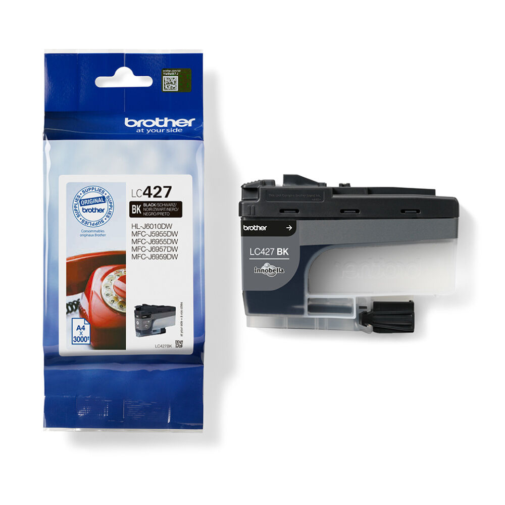 Brother Bläck LC427BK Svart