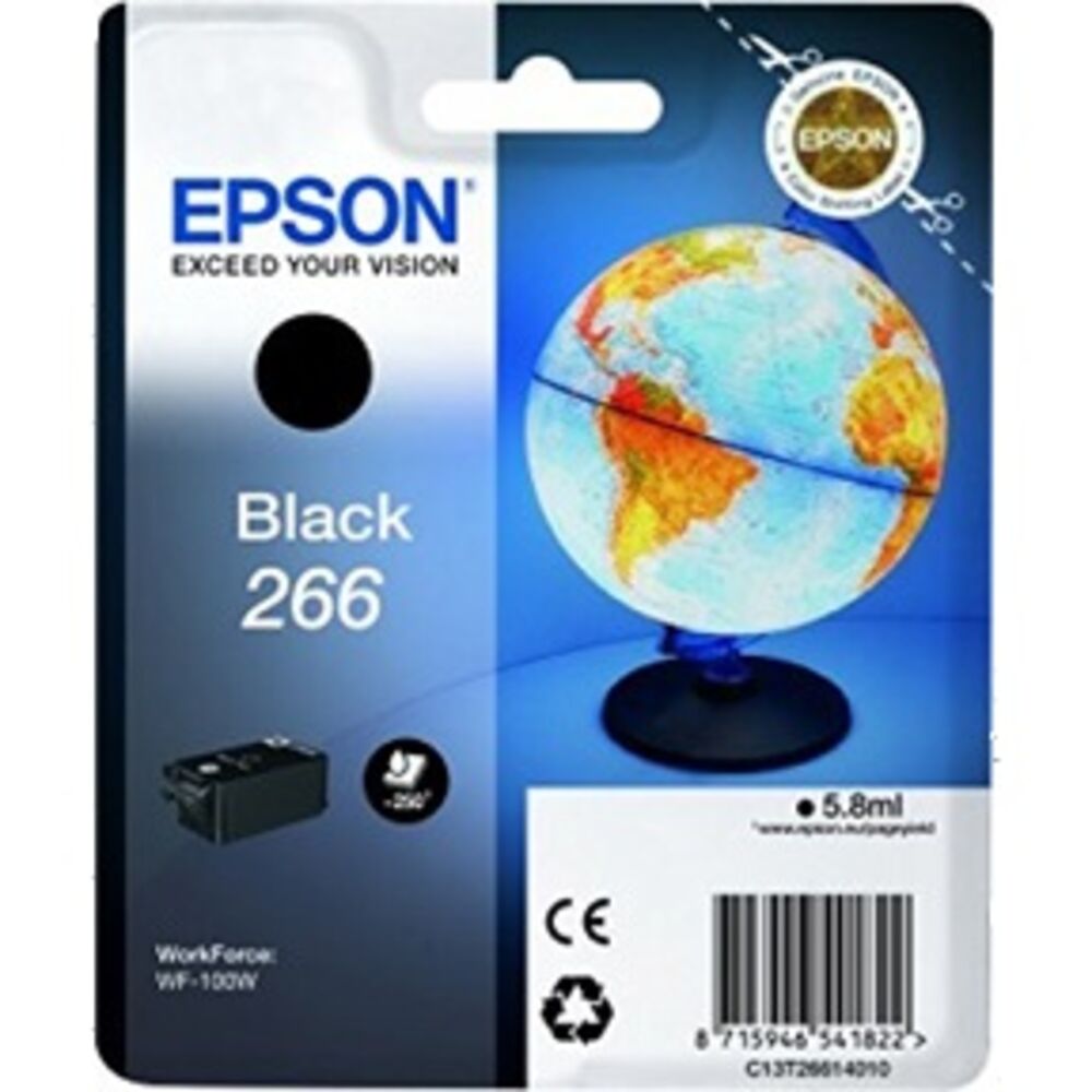 Epson Bläck T266 Svart