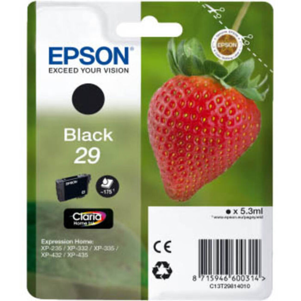 Epson Bläckpatron 29 Svart
