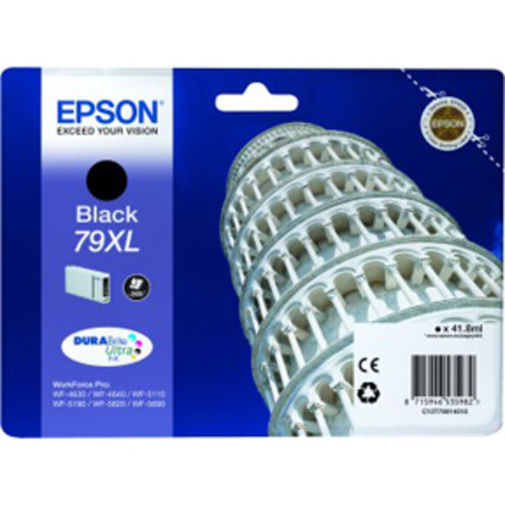Epson Bläck T7901 XL Svart
