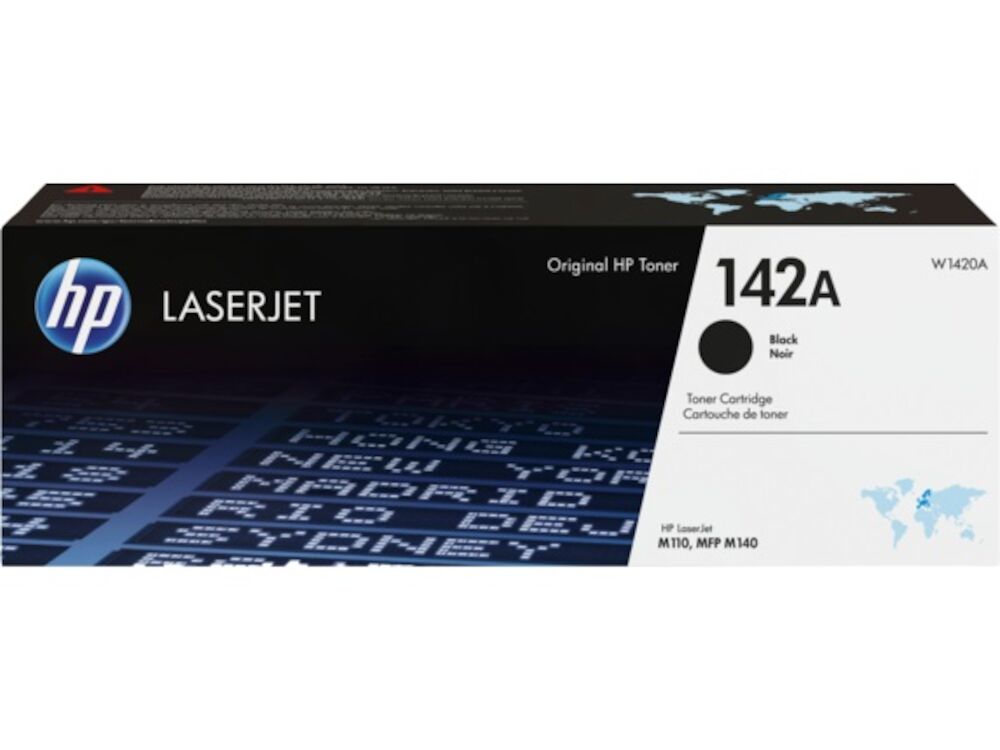HP Toner 142A Svart