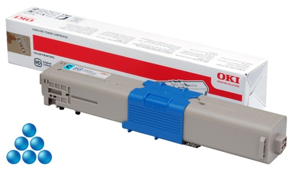 OKI Toner C332/MC363 Cyan