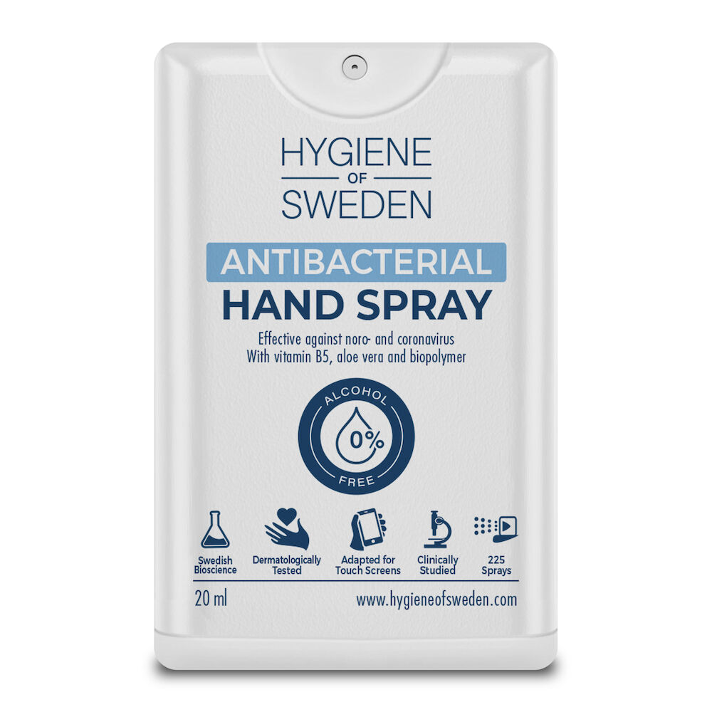 Hygiene of Sweden Alkoholfri handdesinfektion Pocket Spray 20 ml