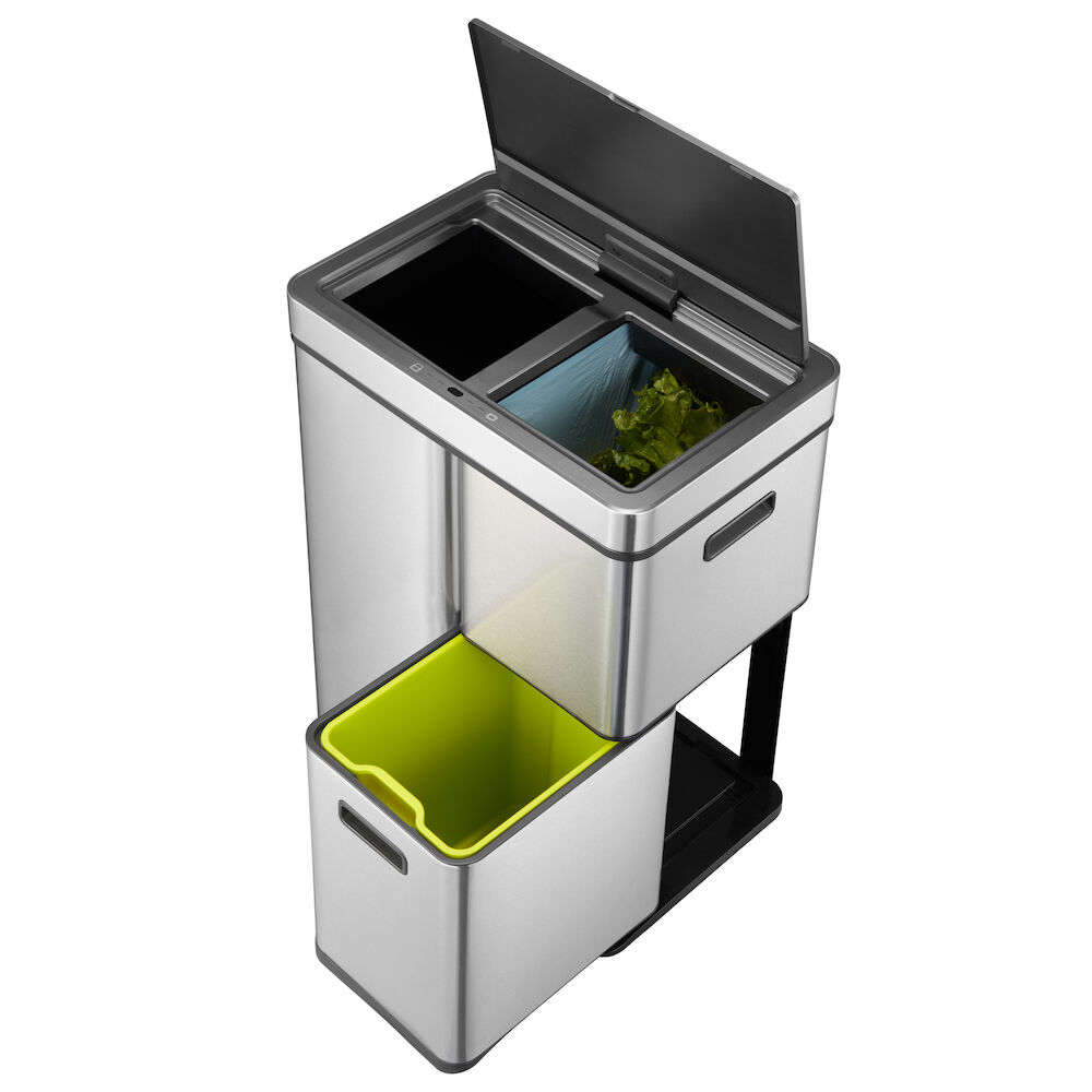 EKO Sorteringskärl Recycle Mirage Plus 30+15+15 liter