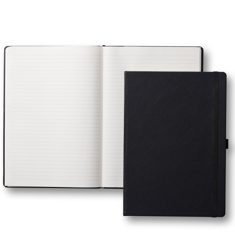 Office Depot Anteckningsbok Classic A4 linjerad svart