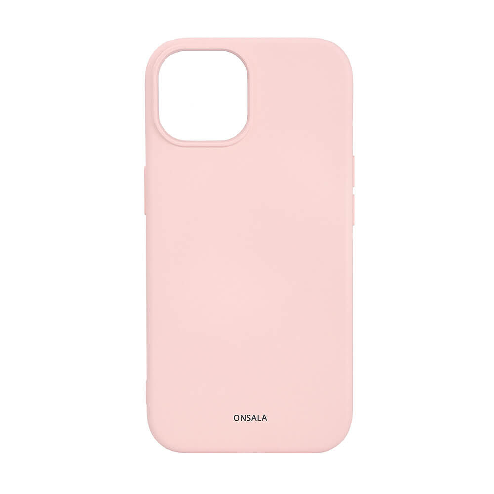 ONSALA Mobilskal iPhone 15 Rosa