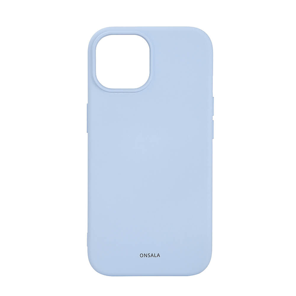 ONSALA Mobilskal iPhone 15 Ljusblå