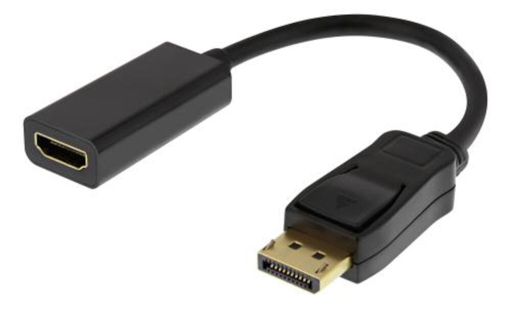 Deltaco Adapter Displayport till HDMI