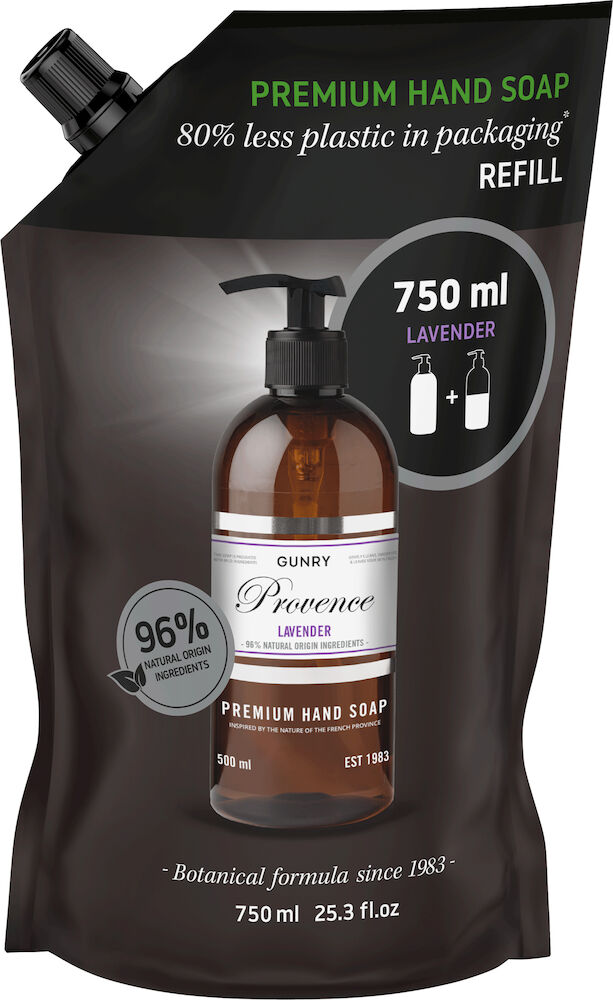 Gunry Handtvål refill Lavendel 750 ml
